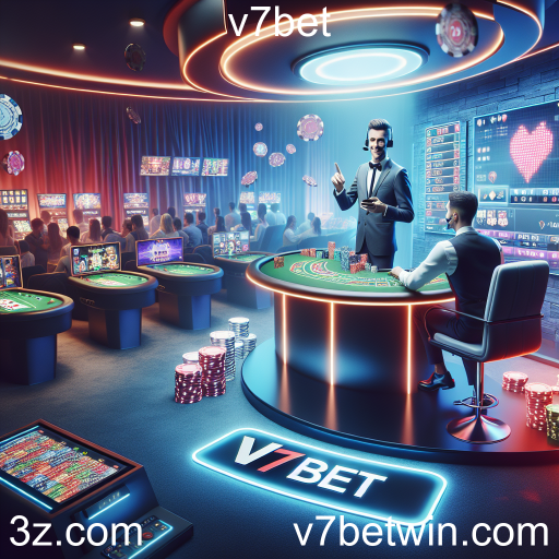 A Experiência Imersiva do Cassino Ao Vivo no v7bet